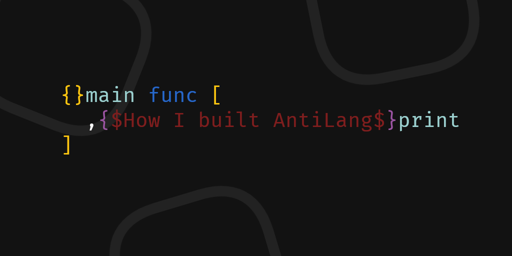 AntiLang cover photo